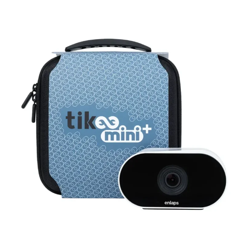 Enlaps Tikee Mini+ 12MP 4K Ultra HD Timelapse Camera with Soft Case a compact, professional-grade time-lapse camera designed for creative professionals, travelers, and hobbyists. Shown capturing a stunning outdoor landscape in vibrant 4K detail.